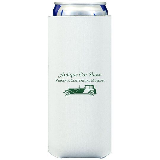 Collector Car Collapsible Slim Koozies